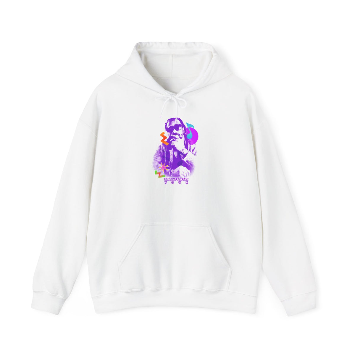 Retro Purple Hoodie