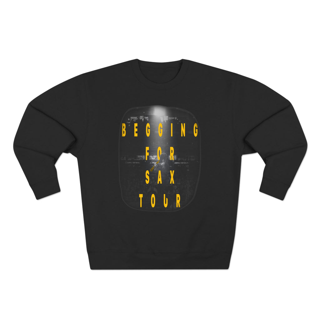 Begging For Sax Tour Crewneck Sweatshirt