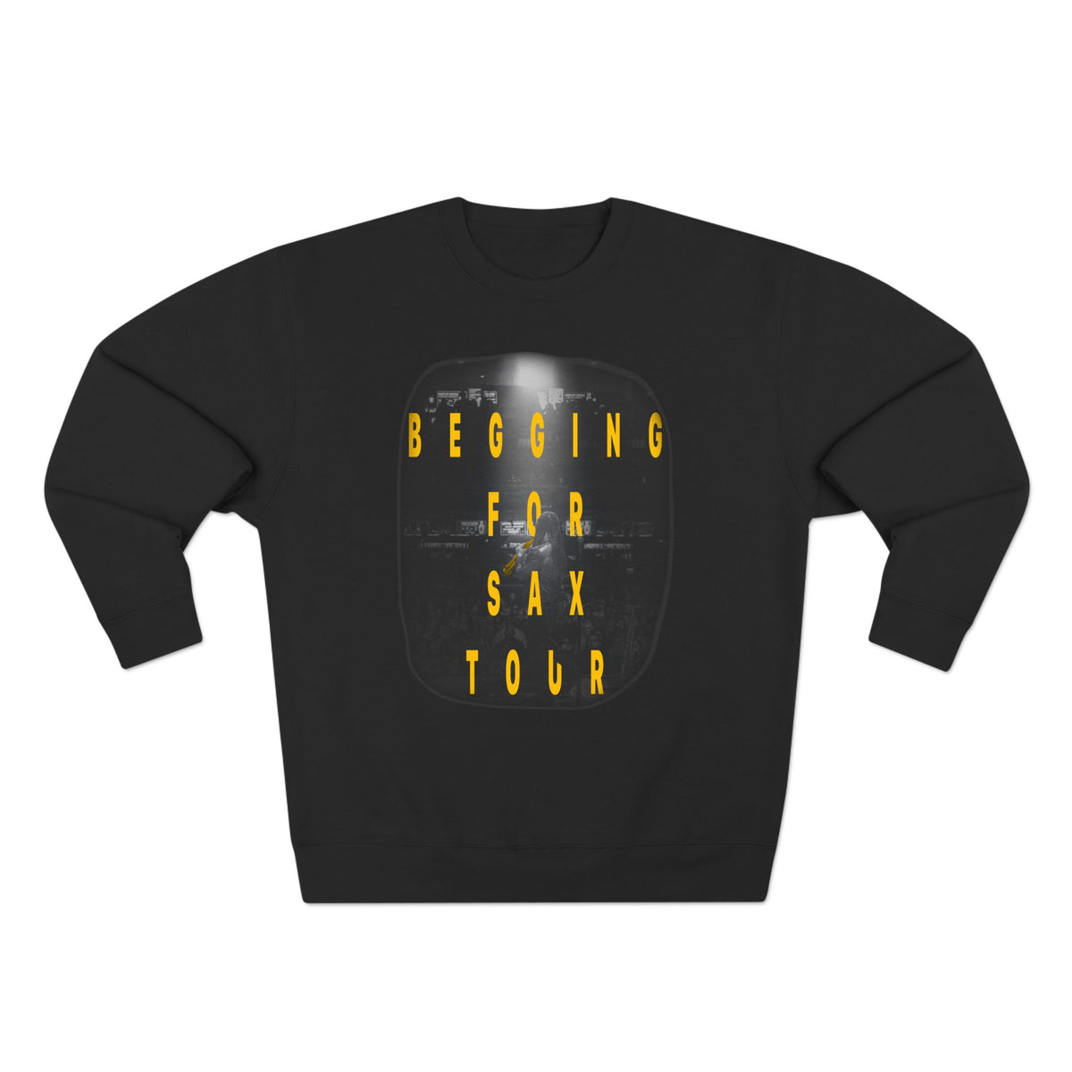 Begging For Sax Tour Crewneck Sweatshirt