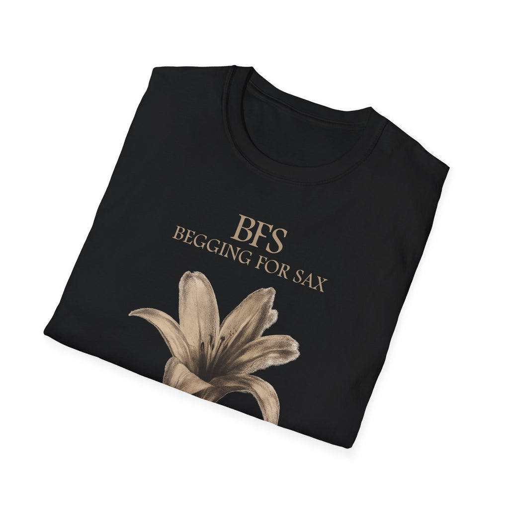 Begging for Sax | Floral Lily Graphic Tee