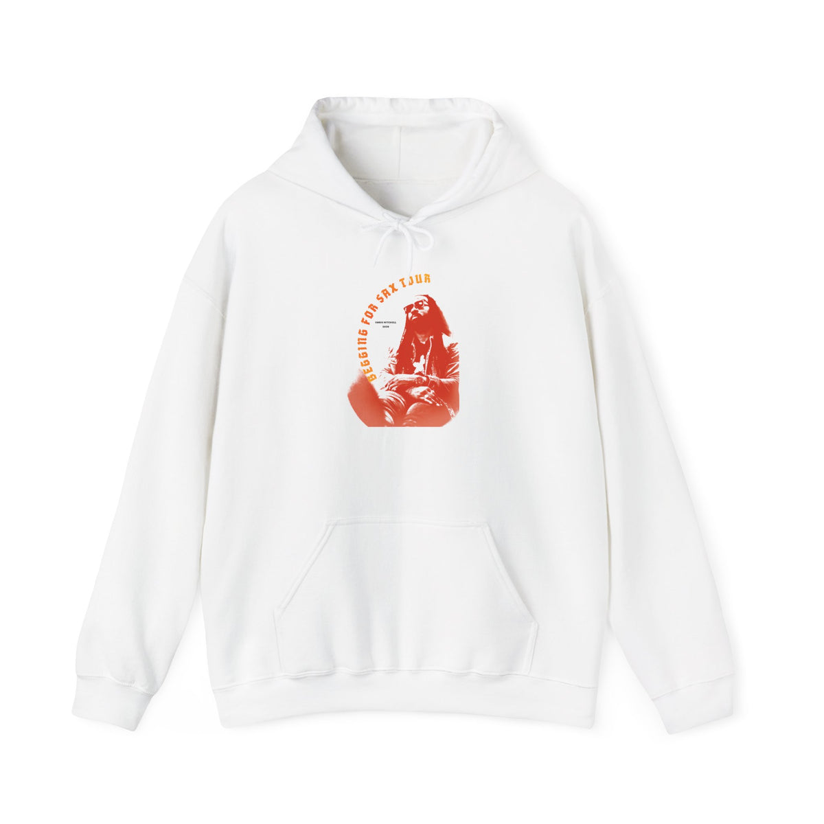 Retro Orange Hoodie
